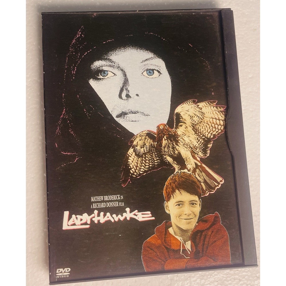 Ladyhawke DVD Movie 1985 Mathew Broderick Michelle Pfeiffer